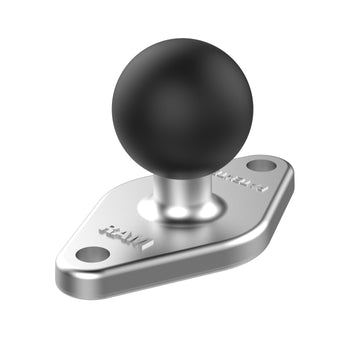 RAM-B-238CHU:RAM-B-238CHU_1:RAM Chrome Diamond Ball Base