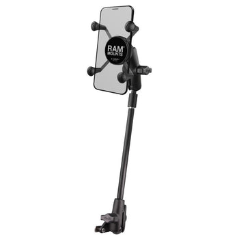RAM-B-238-WCT-9-UN7:RAM-B-238-WCT-9-UN7_1:RAM X-Grip Phone Mount for Wheelchair Seat Tracks