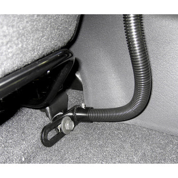 RAM-B-316-1-202U:RAM-B-316-1-202U_2:RAM Pod™ I Vehicle Mount with 18" Aluminum Rod and Round Plate - B Size