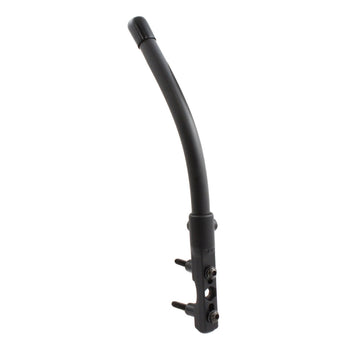 RAM-B-318-1U:RAM-B-318-1U_1:RAM Motorcycle Brake/Clutch Reservoir Base with 9" Flex Rod