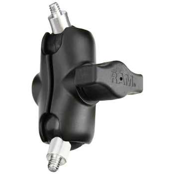 RAM-B-323-AU:RAM-B-323-AU_1:RAM Double Ball Mount with Two 1/4"-20 Threaded Studs