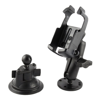 RAM-B-372-GA16:RAM-B-372-GA16_1:RAM Twist-Lock™ Suction & Drill-Down Mount for the Garmin Vista + More