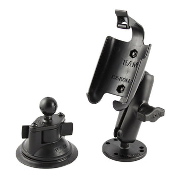 RAM-B-372-GA31:RAM-B-372-GA31_1:RAM Twist-Lock™ Suction & Drill-Down Mount for Garmin Approach + More