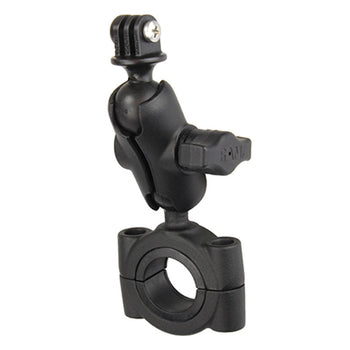 RAM-B-408-112-15-A-GOP1U:RAM-B-408-112-15-A-GOP1U_2:RAM Torque™ Large Rail Base with Universal Action Camera Adapter