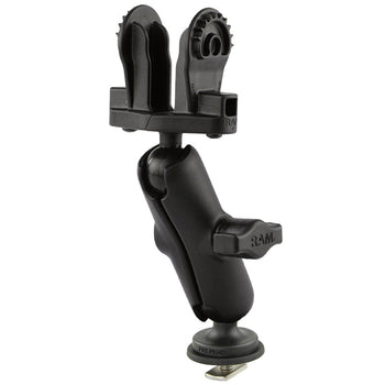 RAM-B-LO12-354-TRA1:RAM-B-LO12-354-TRA1_3:RAM Track Ball™ Double Ball Mount for Lowrance Hook² & Reveal Series