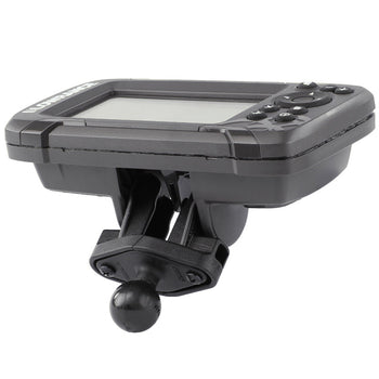 RAM-B-LO12-354-TRA1:RAM-B-LO12-354-TRA1_4:RAM Track Ball™ Double Ball Mount for Lowrance Hook² & Reveal Series