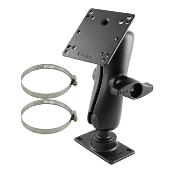 RAM-D-101-ID2U:RAM-D-101-ID2U_1:RAM Double Ball Mount with 100x100mm VESA Plate & 50x100mm VESA Plate