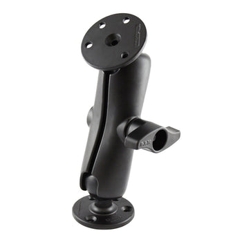 RAM-D-101U:RAM-D-101U_1:RAM Double Ball Mount with Two Large Round Plates - D Size Medium