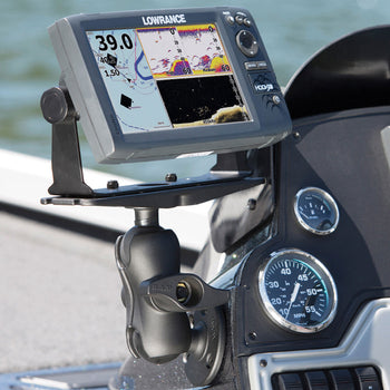 RAM-D-111U-C:RAM-D-111U-C_4:RAM Large Marine Electronics Mount - D Size Short