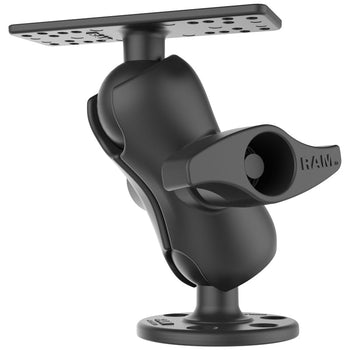 RAM-D-115-C:RAM-D-115-C_2:RAM Universal Marine Electronic Mount - D Size Short