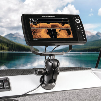 RAM-D-202-25-C-202U:RAM-D-202-25-C-202U_6:RAM Drill-Down Ball Mount for Humminbird Helix 8-10 & Solix 10