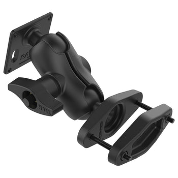 RAM-D-2461U-C-247-4:RAM-D-2461U-C-247-4_2:RAM 4" Square Post Clamp Mount with 75x75mm VESA Plate