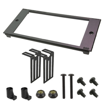 RAM-FP4-6500-3400:RAM-FP4-6500-3400_1:RAM Tough-Box™ 4" Custom Faceplate for 6.5" x 3.4" Devices