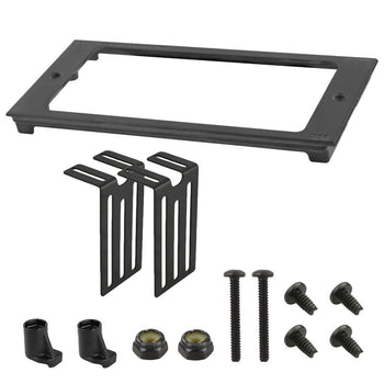 RAM-FP4-6790-3290:RAM-FP4-6790-3290_1:RAM Tough-Box™ 4" Custom Faceplate for 6.79" x 3.29" Devices