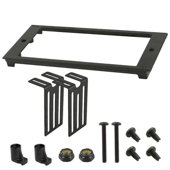 RAM-FP4-6880-3380:RAM-FP4-6880-3380_1:RAM Tough-Box™ 4" Custom Faceplate for 6.88" x 3.38" Devices