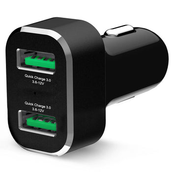 RAM-GDS-CHARGE-USB2QCCIG:RAM-GDS-CHARGE-USB2QCCIG_1:GDS 2-Port USB Cigarette Charger with Qualcomm Quick Charge™