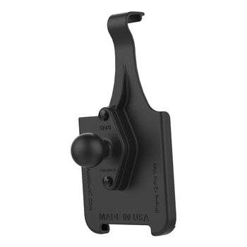 RAM-HOL-AP35BU:RAM-HOL-AP35BU_3:RAM Form-Fit Cradle for Apple iPhone 12 & 13 Pro Max with Ball