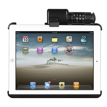 RAM-HOL-AP8LU:RAM-HOL-AP8LU_2:RAM Latch-N-Lock™ Cradle for Apple iPad 1-4