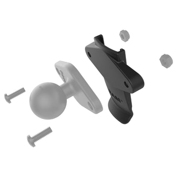 RAM-HOL-GA76U:RAM-HOL-GA76U_3:RAM Spine Clip Holder for Garmin Handheld Devices