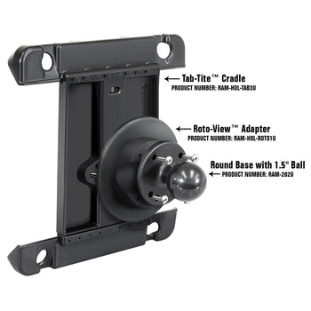 RAM-HOL-ROTO1U:RAM-HOL-ROTO1U_2:RAM Roto-View™ Adapter Plate
