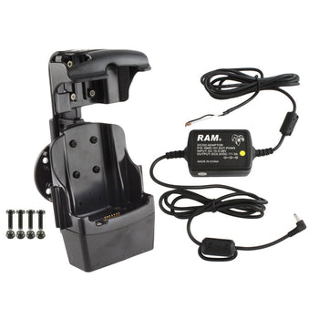 RAM-HOL-SYM3PE-RAY1U:RAM-HOL-SYM3PE-RAY1U_1:RAM Quick-Draw™ Jr Powered Dock for Motorola MC5590 - Hardwire Charger