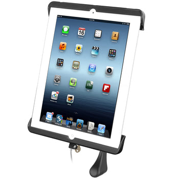 RAM-HOL-TABDL14U:RAM-HOL-TABDL14U_1:RAM Dock-N-Lock™ Spring Loaded Holder for the Apple iPad Gen 4