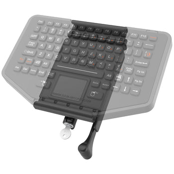 RAM-HOL-TABL-KBU:RAM-HOL-TABL-KBU_2:RAM Tab-Lock™ Locking Holder for GDS Keyboard™