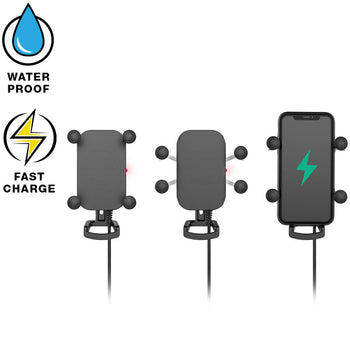 RAM-HOL-UN12WB-V7M-1:RAM-HOL-UN12WB-V7M-1_2:RAM Tough-Charge™ 15W Waterproof Wireless Charging Holder with Charger