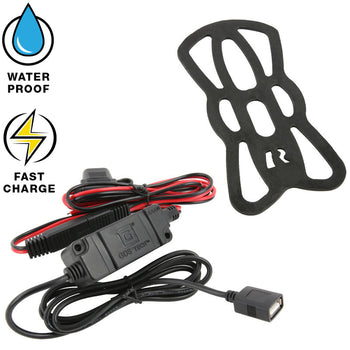 RAM-HOL-UN12WB-V7M-1:RAM-HOL-UN12WB-V7M-1_6:RAM Tough-Charge™ 15W Waterproof Wireless Charging Holder with Charger