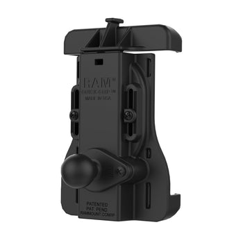 RAM-HOL-UN15WBU:RAM-HOL-UN15WBU_3:RAM Quick-Grip™ Holder with Ball for iPhone 12 Series + MagSafe