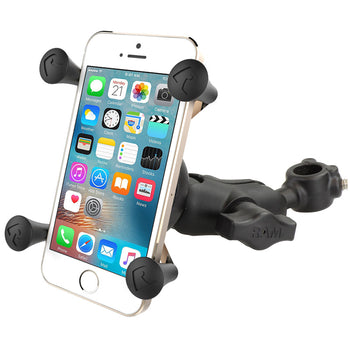 RAM-HOL-UN7-A-309-5U:RAM-HOL-UN7-A-309-5U_1:RAM X-Grip Phone Mount with 1/2" Diameter Rail Base