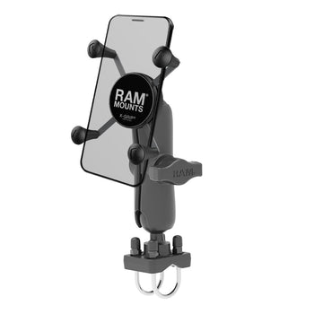 RAM-HOL-UN7B-235U:RAM-HOL-UN7B-235U_1:RAM X-Grip Phone Mount with Double U-Bolt Base