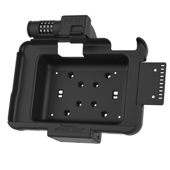 RAM-HOL-ZE10CLU:RAM-HOL-ZE10CLU_2:GDS Combo Locking Form-Fit Holder for Zebra ET5x 8.3" & 8.4" Series