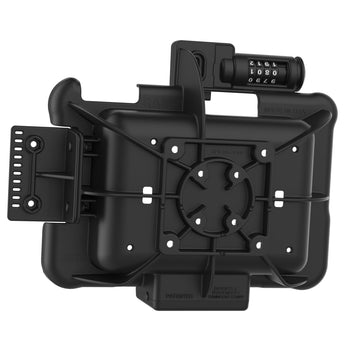 RAM-HOL-ZE10CLU:RAM-HOL-ZE10CLU_4:GDS Combo Locking Form-Fit Holder for Zebra ET5x 8.3" & 8.4" Series