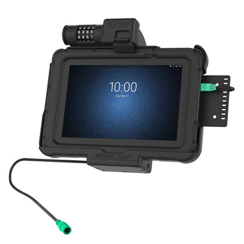RAM-HOL-ZE10PCLU:RAM-HOL-ZE10PCLU_1:GDS Combo Locking Powered Dock for Zebra ET5x 8.3" & 8.4" Series