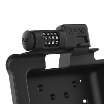 RAM-HOL-ZE10PCLU:RAM-HOL-ZE10PCLU_3:GDS Combo Locking Powered Dock for Zebra ET5x 8.3" & 8.4" Series