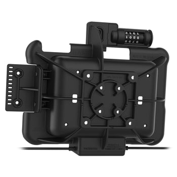 RAM-HOL-ZE10PDCLU:RAM-HOL-ZE10PDCLU_4:GDS Combo Locking Power + Data Dock for Zebra ET5x 8.3" & 8.4" Series