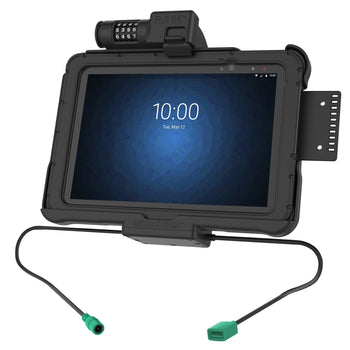 RAM-HOL-ZE11PDCLU:RAM-HOL-ZE11PDCLU_1:GDS Combo Locking Power + Data Dock for Zebra ET5x 10.1" Series