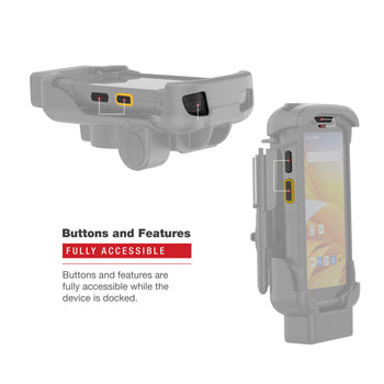 RAM-HOL-ZE17-NP-1U:RAM-HOL-ZE17-NP-1U_5:RAM Form-Fit Holder for Zebra TC73 & TC78