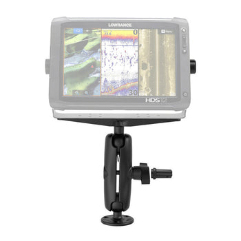 RAM-SG-D-111U:RAM-SG-D-111U_1:RAM Pin-Lock™ Marine Electronic Mount with Gimbal Knob - D Size Medium
