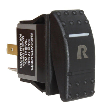 RAM-SWITCH-DPSTL:RAM-SWITCH-DPSTL_1:RAM DPST Rocker Switch with Light