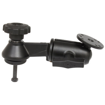 RAM-VB-110-5U:RAM-VB-110-5U_1:RAM 6" Single Swing Arm with Round Plate, Bolt & Knob
