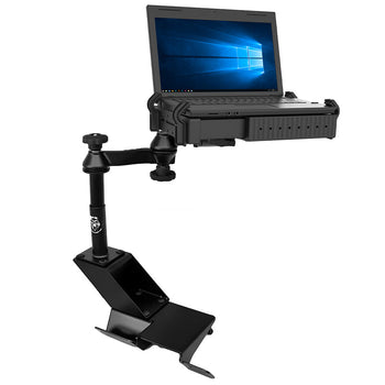 RAM-VB-113-SW1:RAM-VB-113-SW1_1:RAM No-Drill™ Laptop Mount for '94-12 Ford Ranger + More
