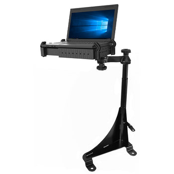 RAM-VB-143-SW1:RAM-VB-143-SW1_1:RAM No-Drill™ Laptop Mount for '98-23 Express Van, Savana Van + More