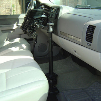 RAM-VB-159-SW1:RAM-VB-159-SW1_6:RAM No-Drill™ Laptop Mount for '07-13 Chevrolet Silverado + More