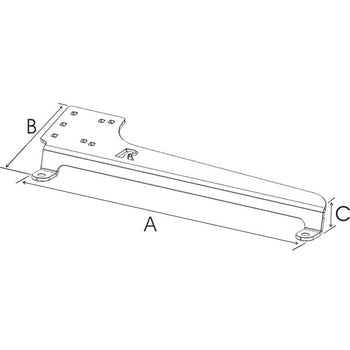 RAM-VB-179:RAM-VB-179_2:RAM No-Drill™ Vehicle Base for '14-15 Toyota Prius C + More
