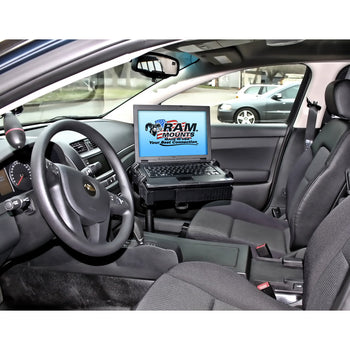 RAM-VB-189-SW1:RAM-VB-189-SW1_4:RAM No-Drill™ Laptop Mount for '11-13 Chevy Caprice