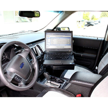 RAM-VB-190-SW1:RAM-VB-190-SW1_4:RAM No-Drill™ Laptop mount for '13-18 Ford Taurus + More