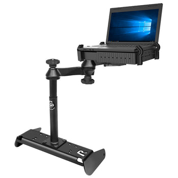 RAM-VB-191-SW1:RAM-VB-191-SW1_1:RAM No-Drill™ Laptop Mount for '14-15 Chevrolet Silverado 1500 (Bench)