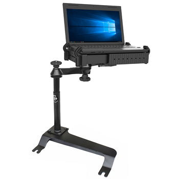 RAM-VB-192-SW1:RAM-VB-192-SW1_1:RAM No-Drill™ Laptop Mount for '10-21 Nissan NV200 + More